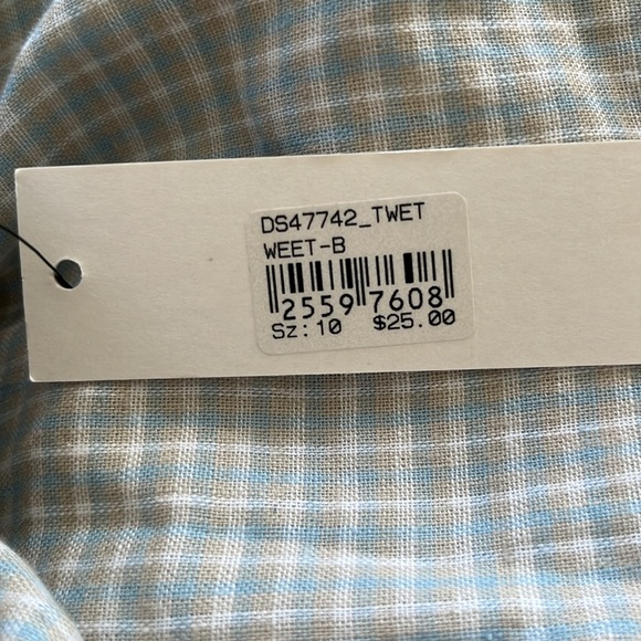 GLASSONS OPEN BACK GIGHAM MINI DRESS - Picture 6 of 6